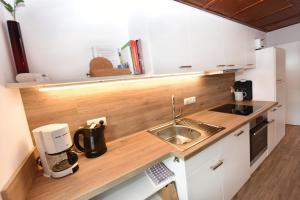 Küche/Küchenzeile in der Unterkunft Landhaus Torghele