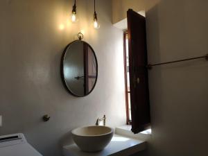 Kúpeľňa v ubytovaní villa Zinovia