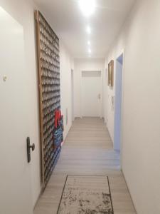 a corridor of a hallway with a hallway at Schwarzwaldmarie Ferienwohnung in Löffingen
