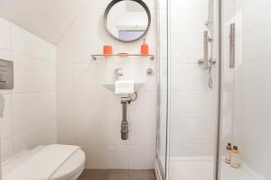 A bathroom at Het Zomerhuis Family apartment