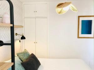 Posteľ alebo postele v izbe v ubytovaní Smart Malagueta Seaview