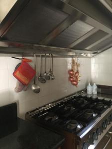 Kuchyň nebo kuchyňský kout v ubytování L'Eco dell'800