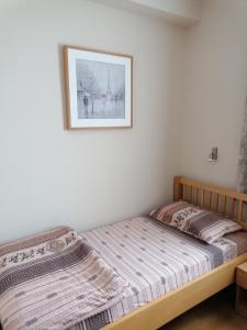 A bed or beds in a room at SC Kolos