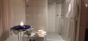 Kúpeľňa v ubytovaní Pension und Appartement Weinschreiber