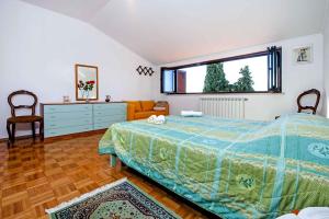 Posteľ alebo postele v izbe v ubytovaní Apartment in Rovinj - Istrien 11720