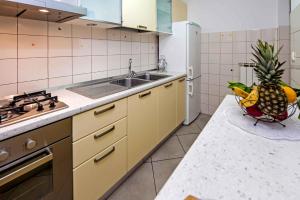 Kuchyňa alebo kuchynka v ubytovaní Apartment in Rovinj - Istrien 11720