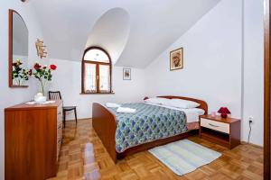 Posteľ alebo postele v izbe v ubytovaní Apartment in Rovinj - Istrien 11720