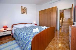 Posteľ alebo postele v izbe v ubytovaní Apartment in Rovinj - Istrien 11720