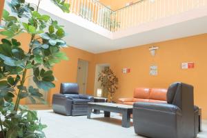Posezení v ubytování Hotel Posada Guadalupe