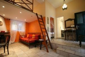 Posezení v ubytování Meliti Guesthouse