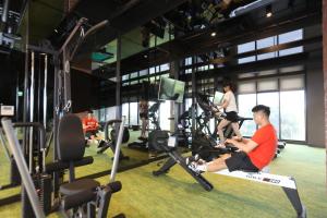 Fitness center at/o fitness facilities sa T11、T12 Hotel