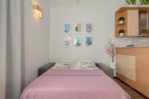 Posteľ alebo postele v izbe v ubytovaní Apartments Riva Lucija by Litto