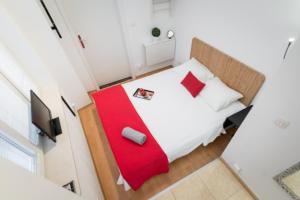 Posteľ alebo postele v izbe v ubytovaní Apartments Riva Lucija by Litto