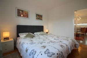 Postel nebo postele na pokoji v ubytování Apartment Agata in city center