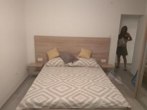 Postel nebo postele na pokoji v ubytování Apartment Belas