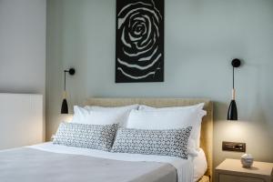 Ένα ή περισσότερα κρεβάτια σε δωμάτιο στο Andrew's Luxury Residence