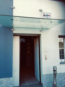 a doorway to a building with a door at B2In Suite & Office in Capriate San Gervasio