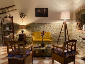 Posedenie v ubytovaní Casarossa, la casa del cuore