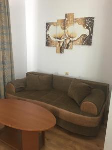 Posezení v ubytování Mellys Haus