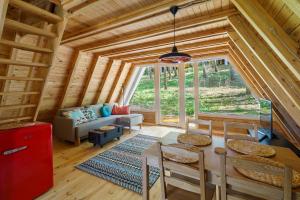 Khu vực ghế ngồi tại Duża Woda