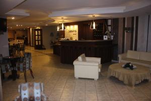 Posezení v ubytování Hotel Cariatis