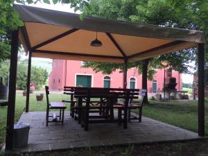 Vonkajšia záhrada v ubytovaní Casarossa, la casa del cuore