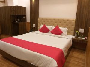 Hotel Bali Resort extension客房内的一张或多张床位