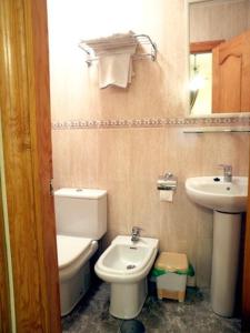 Koupelna v ubytování Hostal Delfin Verde