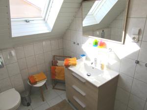 Kúpeľňa v ubytovaní Villa Schwalbennest