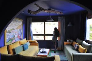 A seating area at Dar Elrio