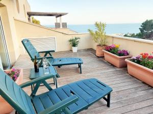 Balkón nebo terasa v ubytování Isla de Altea Beach Luxury House