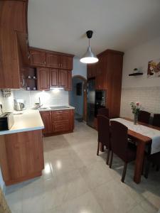 Kuchyňa alebo kuchynka v ubytovaní AnitApartman