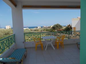 A balcony or terrace at Marina Villa