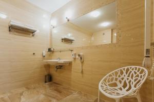 Koupelna v ubytování Hotel Jan
