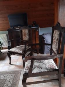 TV a/nebo společenská místnost v ubytování Agave Apartman