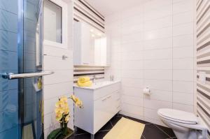 Koupelna v ubytování Apartment in Crikvenica 39077