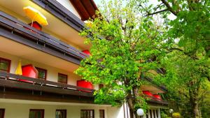 Balkón nebo terasa v ubytování Appartment-Hotel-Hölzl