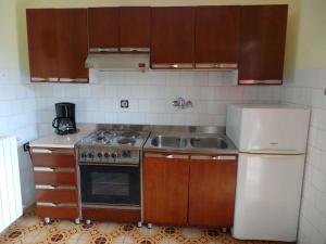 Kuchyň nebo kuchyňský kout v ubytování Apartment in Pjescana Uvala - Istrien 17334