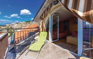 Balkón nebo terasa v ubytování Apartment in Senj 17249