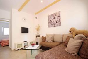 TV a/nebo společenská místnost v ubytování Apartment in Silo - Insel Krk 36163