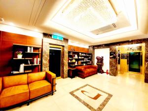 Posezení v ubytování Uneed Hotel