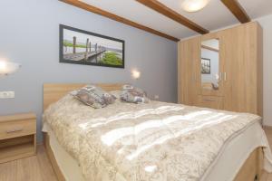 Łóżko lub łóżka w pokoju w obiekcie Spacious holiday home Guran
