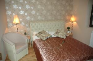 Postel nebo postele na pokoji v ubytování Guest House Maja