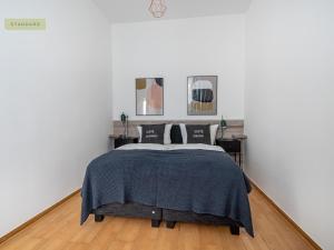 Postel nebo postele na pokoji v ubytování Apartment Berlin Paul-Robeson-Straße
