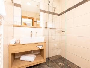Kúpeľňa v ubytovaní Gästehaus Gratlspitz