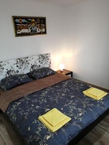 Krevet ili kreveti u jedinici u okviru objekta Villa Banja Koviljača
