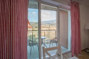 Widok na góry z tego apartamentu