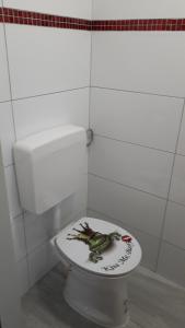 Koupelna v ubytování Emi