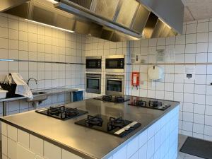 Dapur atau dapur kecil di Thyborøn Cottages
