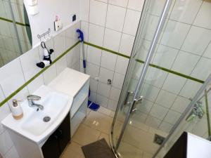 Koupelna v ubytování Apartament Kraszewskiego